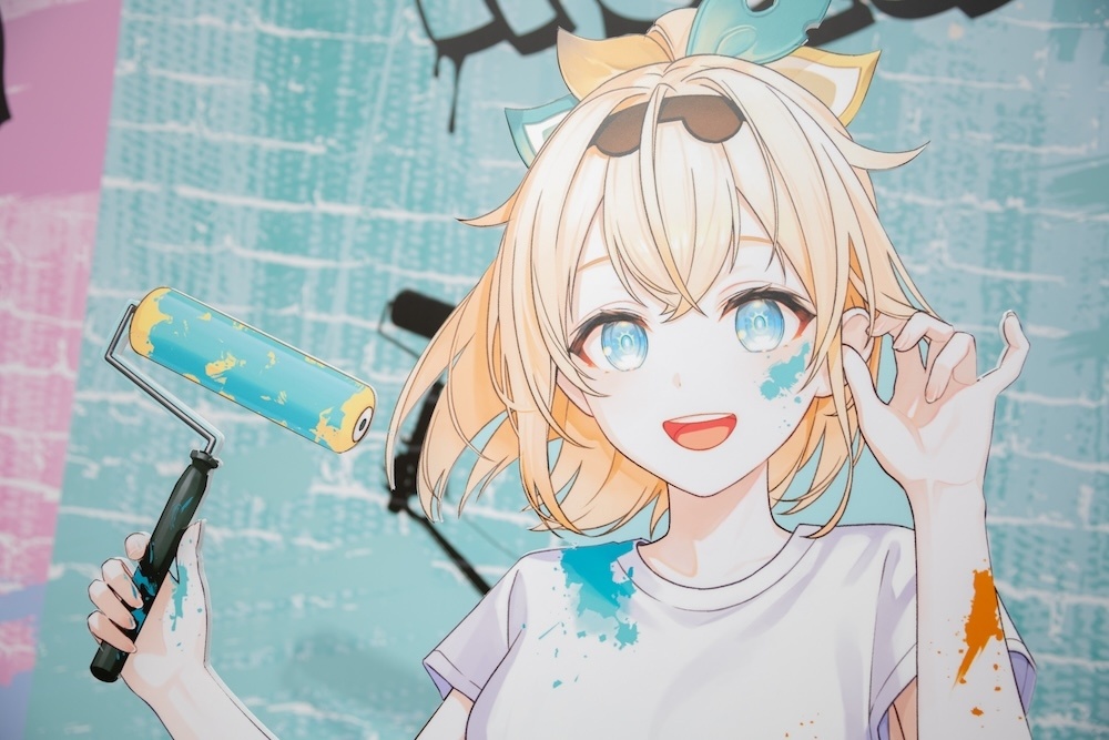 描き起こしイラスト＆本人による描き下ろし自画像グッズも必見！ 「ホロライブプロダクション ART JAM!!!フェア in animate」アニメイト池袋本店オンリーショップフォトレポート-9