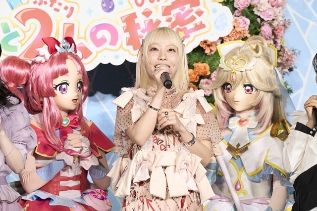『映画名探偵プリキュア！不思議な庭と2人の秘密』公開9日間で興行収入8.4億円突破！　大ヒット御礼舞台挨拶を実施、千賀光莉さん・本渡楓さんらが＜応援リレー＞で想いを繋ぐ-3