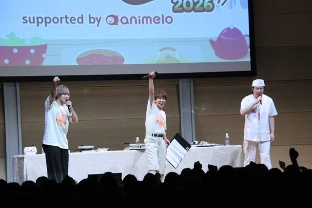 山下大輝さんの誕生日を「肉」でお祝い！「山下大輝の特盛り肉ッキング2026」開催！　岡本信彦さん・蒼井翔太さん・杉田智和さんが生クッキングに挑戦-12