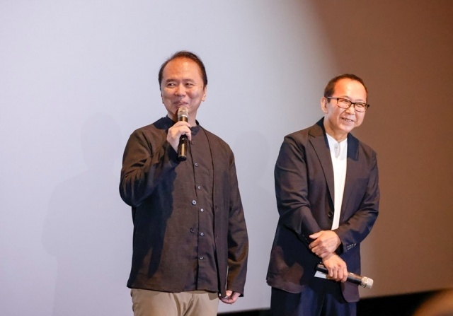 「とにかくまどかをずっと見ています」——『劇場版 魔法少女まどか☆マギカ〈ワルプルギスの廻天〉』公開御礼舞台挨拶レポート｜斎藤千和さん、梶浦由記さん、鶴岡陽太氏、久保田光俊氏が語る13年ぶりに公開された新作映画への思い-3