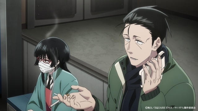 『スーパーの裏でヤニ吸うふたり』TV放送版・第11話「スーパーの裏で迎える声」のあらすじ＆先行場面カットが公開！-5