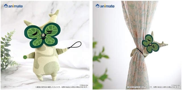 △コログのカーテンタッセル　右：使用例