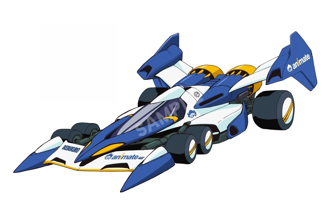 『新世紀GPXサイバーフォーミュラ』アニメイト限定アクリルスタンド付きムビチケ前売り券(カード)が予約開始!