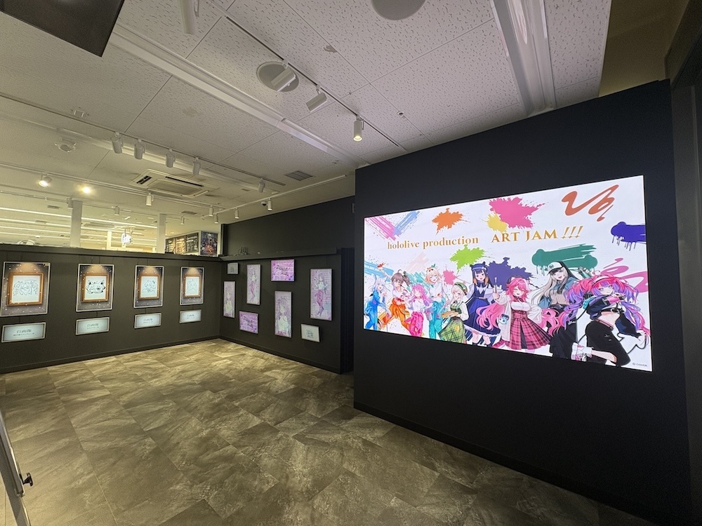 描き起こしイラスト＆本人による描き下ろし自画像グッズも必見！ 「ホロライブプロダクション ART JAM!!!フェア in animate」アニメイト池袋本店オンリーショップフォトレポート-22