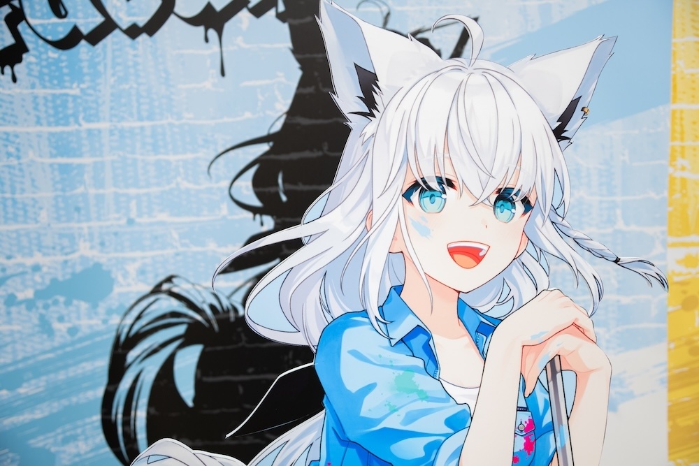 描き起こしイラスト＆本人による描き下ろし自画像グッズも必見！ 「ホロライブプロダクション ART JAM!!!フェア in animate」アニメイト池袋本店オンリーショップフォトレポート-6