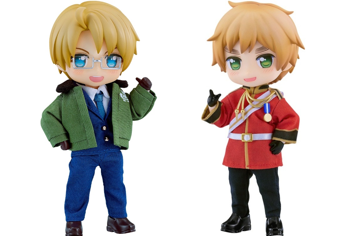 ヘタリア　アメリカ・イギリスのねんどーる＆おようふくセットが登場