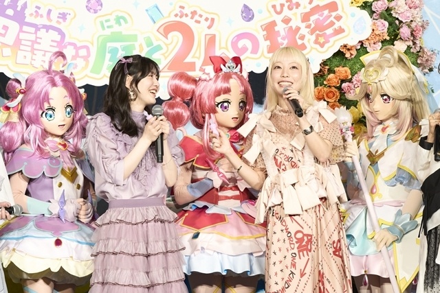 『映画名探偵プリキュア！不思議な庭と2人の秘密』公開9日間で興行収入8.4億円突破！　大ヒット御礼舞台挨拶を実施、千賀光莉さん・本渡楓さんらが＜応援リレー＞で想いを繋ぐ-13
