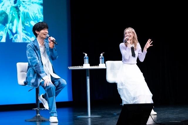 「シュワシュワしたものを見るたび思い出す作品に」坂田将吾さん＆安済知佳さんが語る作品の魅力──アニメ『千歳くんはラムネ瓶のなか』第2クール先行上映会レポート-6