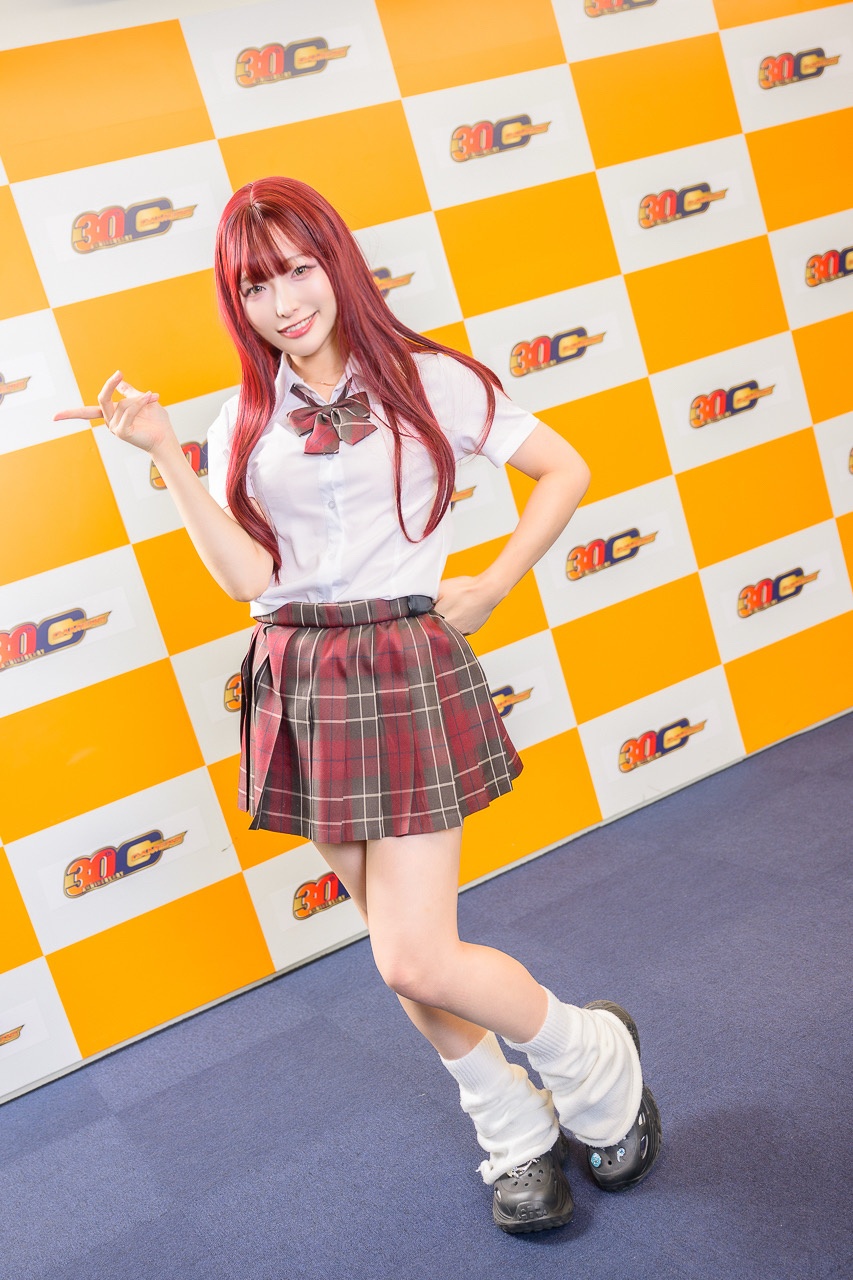 さくらーさんが制服風衣装とチャイナ服姿で参戦！「麻雀牌」モチーフのイヤリングなどこだわりが盛りだくさん！【ゲマコス14 撮り下ろしグラビア＆インタビュー】-1