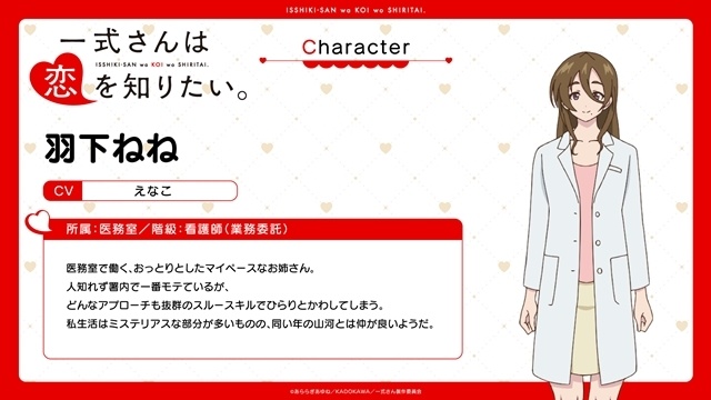 『一式さんは恋を知りたい。』えなこさんがOPテーマを担当＆本PVで音源解禁！　羽下ねね役として出演も決定-7