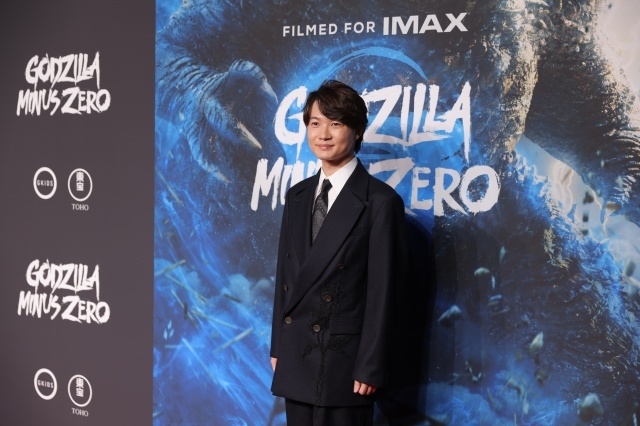『ゴジラ-0.0』LAプレミア＆レッドカーペットイベントの公式レポートが到着！　神木隆之介さん、浜辺美波さん、山崎貴監督らスタッフ陣登壇-10