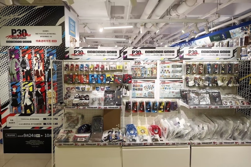 「セガ×アニメイト」グローバル横断プロジェクト！ アニメイト池袋本店＆海外店舗で開催の『ペルソナ』シリーズ30周年オンリーショップの模様をフォトレポートでお届け！-41