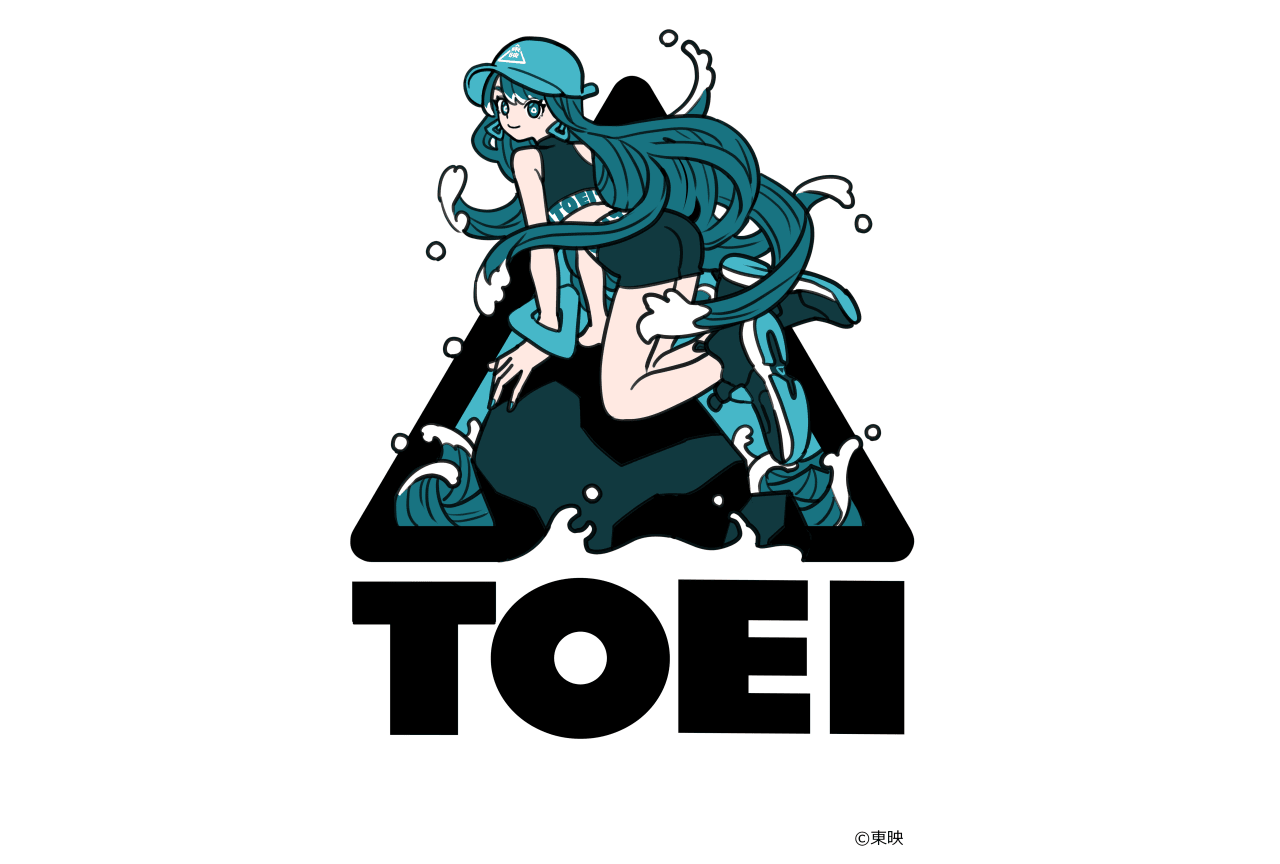 東映の「荒波計画」にて、タケウチリョースケが新キャラクター描き下ろし