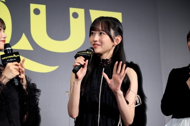 映画『GROTESQQQUE-グロテスク-』完成披露上映会舞台挨拶 オフィシャルレポート｜市ノ瀬加那さん、南沙良さんらメインキャスト7名が登壇-7