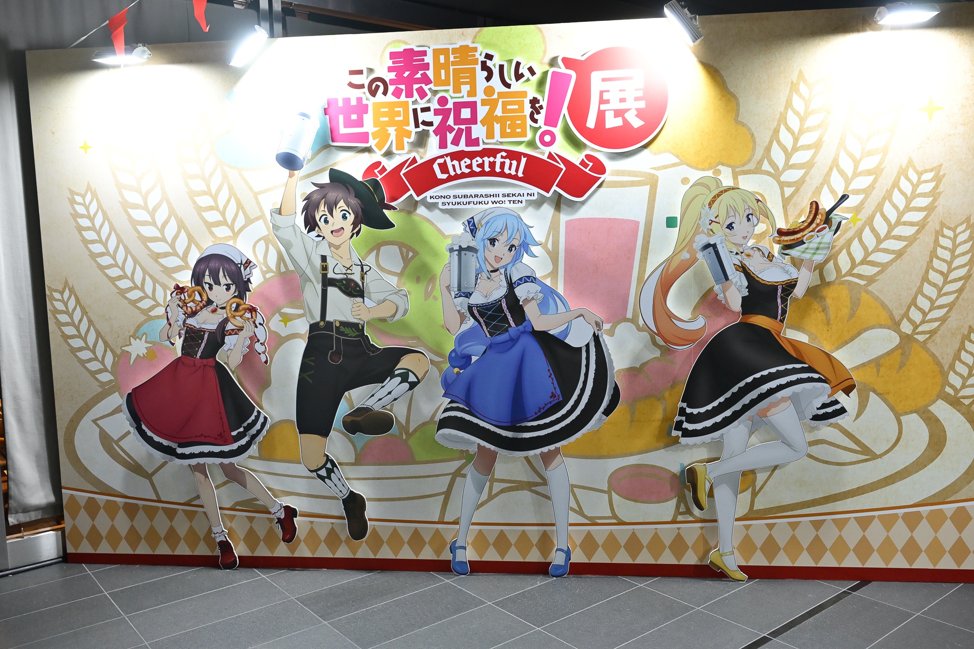 「『この素晴らしい世界に祝福を！』展 ～Cheerful～」内覧会＆記者会見レポート｜カズマ役・福島潤さん＆アクア役・雨宮天さんが展示の見どころをじっくり語り合う-1
