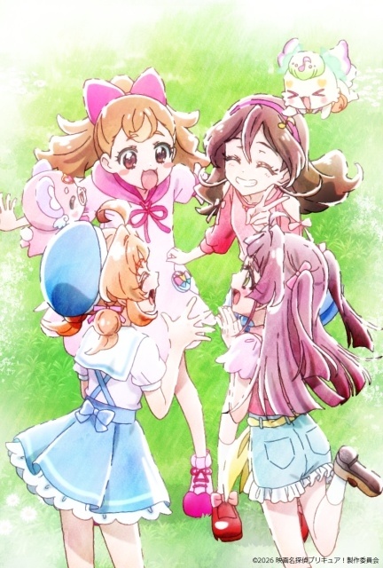 『映画名探偵プリキュア！不思議な庭と2人の秘密』エンドロールに流れる描き下ろしエンディングイラスト2種が解禁！　第5弾入場者プレゼントの配布が決定-2
