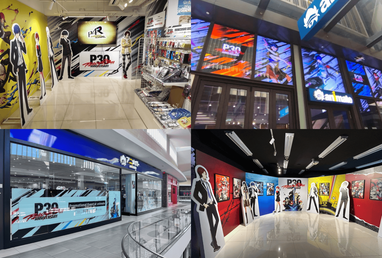 『ペルソナ』アニメイト池袋本店&海外店舗オンリーショップフォトレポート