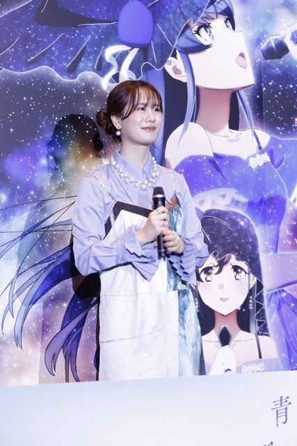 『青春ブタ野郎はディアフレンドの夢を見ない』完成披露上映会に石川界人さん・瀬戸麻沙美さん・石見舞菜香さん・水瀬いのりさん登壇！　『青ブタ』完結編となる本作の魅力をたっぷり語る-3