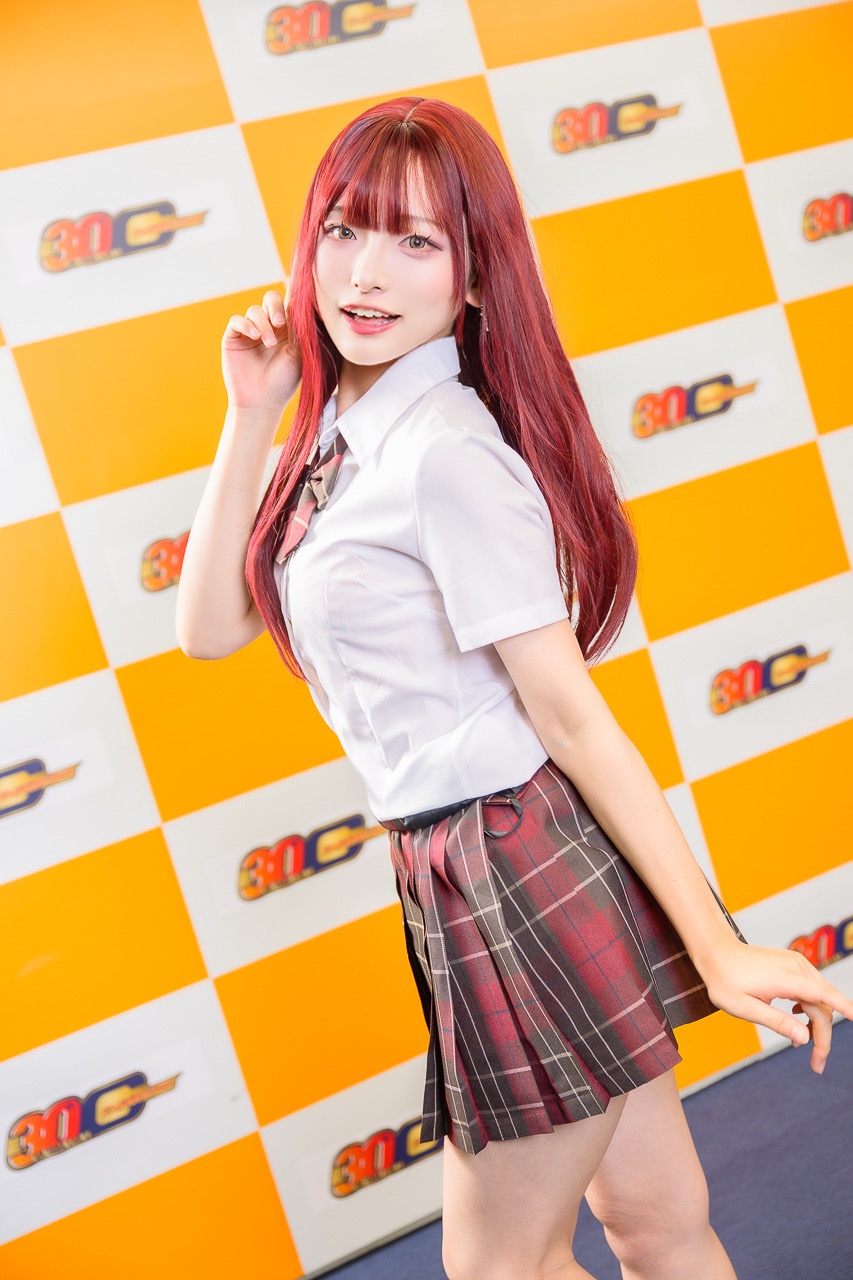さくらーさんが制服風衣装とチャイナ服姿で参戦！「麻雀牌」モチーフのイヤリングなどこだわりが盛りだくさん！【ゲマコス14 撮り下ろしグラビア＆インタビュー】-2