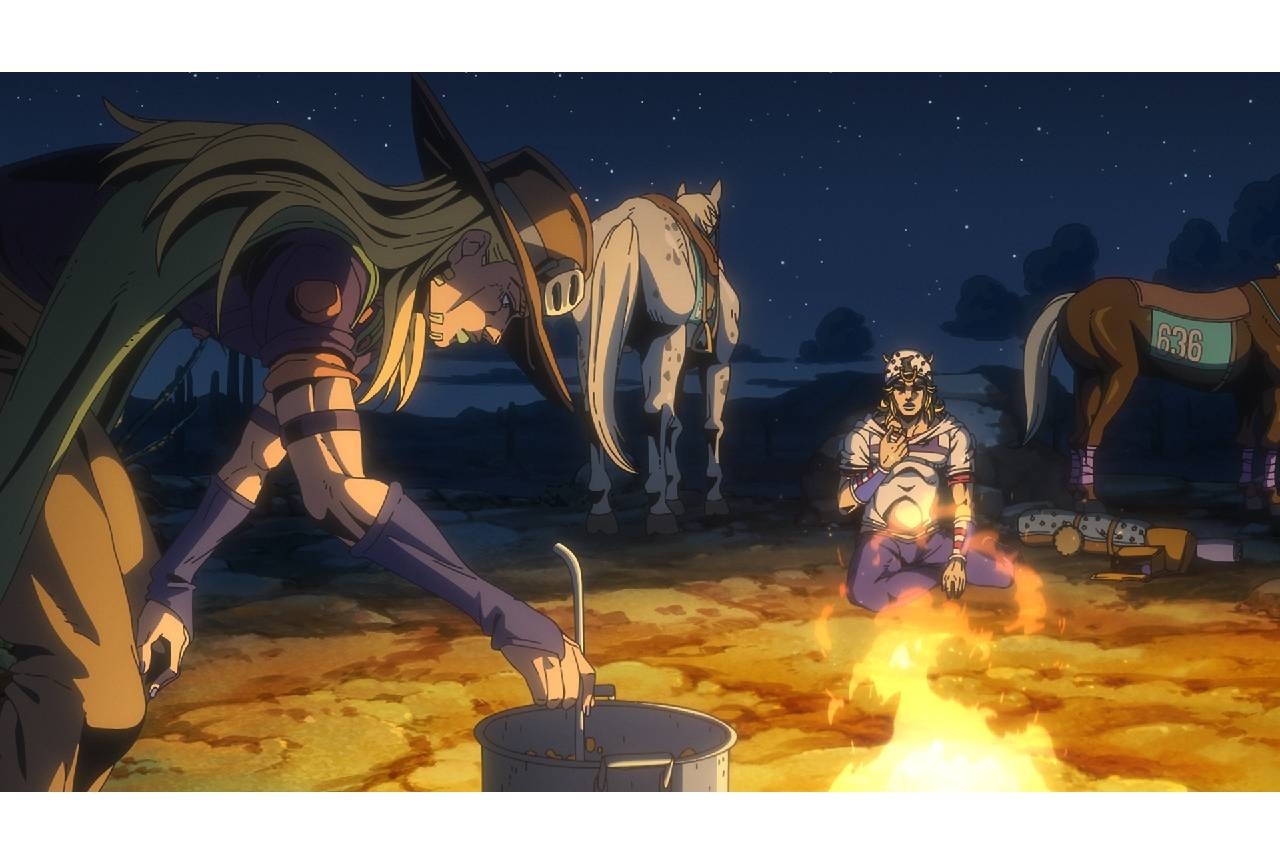 秋アニメ『SBR ジョジョの奇妙な冒険』第3話あらすじ＆場面カット