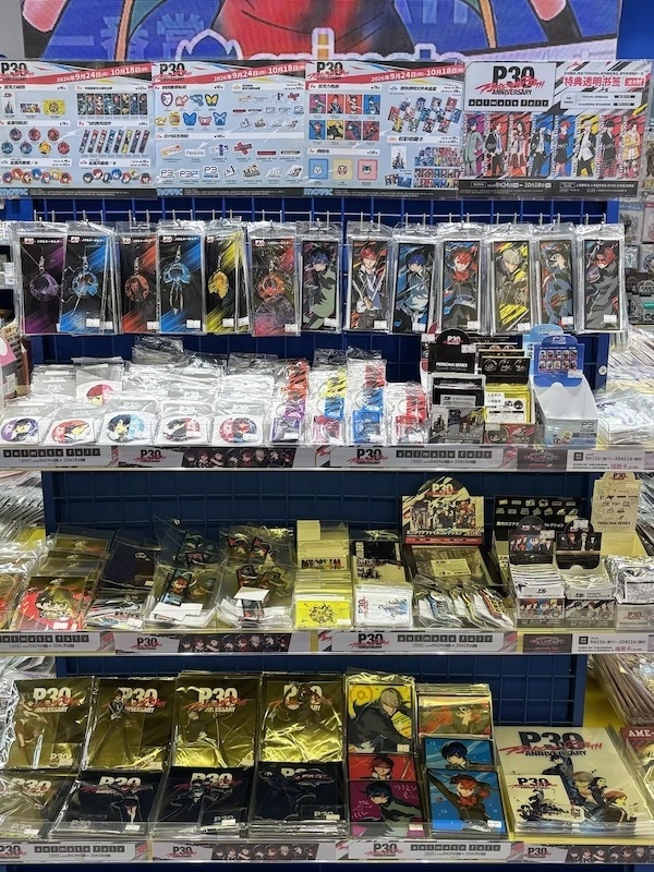 「セガ×アニメイト」グローバル横断プロジェクト！ アニメイト池袋本店＆海外店舗で開催の『ペルソナ』シリーズ30周年オンリーショップの模様をフォトレポートでお届け！-42