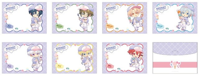 『アイドリッシュセブン』コラボカフェ第9弾「DREAMY ICE CREAMERY」は11月2日から！　新規ビジュアルのオリジナルグッズ販売やGratteコラボも展開!!-9