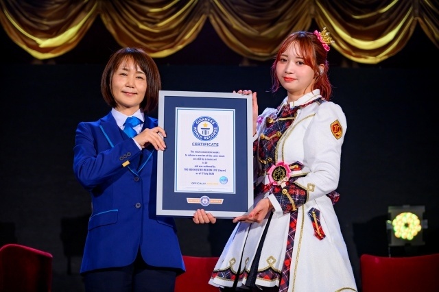 『アイドルマスター ミリオンライブ！』ギネス世界記録™達成記念イベントの公式レポートが到着！　中村繪里子さん、若林直美さん、山崎はるかさん、諏訪彩花さん、山口立花子さん、末柄里恵さん、中村源太さん登壇-1