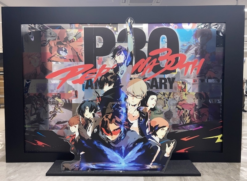 「セガ×アニメイト」グローバル横断プロジェクト！ アニメイト池袋本店＆海外店舗で開催の『ペルソナ』シリーズ30周年オンリーショップの模様をフォトレポートでお届け！-1