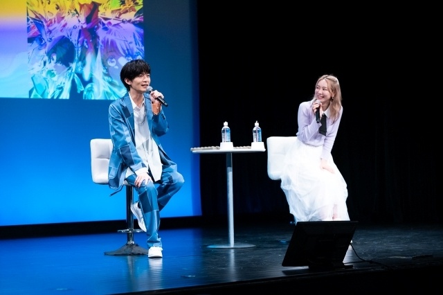 「シュワシュワしたものを見るたび思い出す作品に」坂田将吾さん＆安済知佳さんが語る作品の魅力──アニメ『千歳くんはラムネ瓶のなか』第2クール先行上映会レポート-3