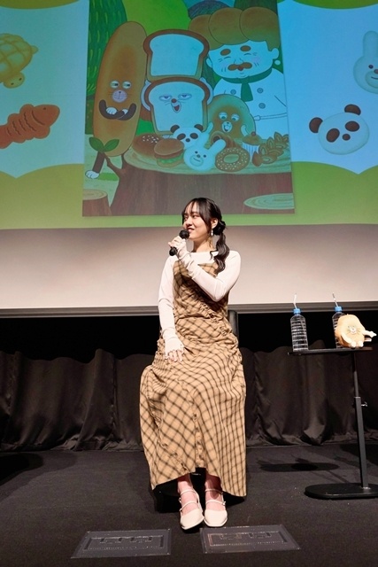 秋アニメ『パンどろぼう』放送直前「生配信トークイベント」開催！　朝井彩加さん・諏訪部順一さん・豊崎愛生さん登壇、生アフレコを披露-11