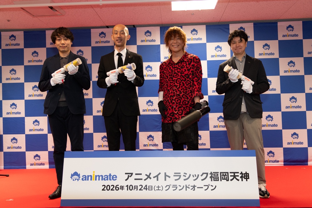 【速報レポート】九州最大のアニメイト「アニメイトラシック福岡天神」がグランドオープン！　オープニングセレモニーに谷山紀章さんが登場！-5