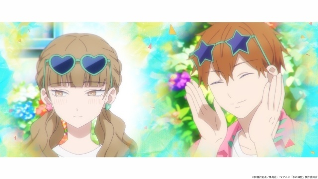 秋アニメ『氷の城壁』第2期 ハート型と星型のサングラスをかけた、弾ける笑顔が印象的な小雪、美姫、湊、陽太の姿から始まるノンクレジットオープニング映像が公開！-2