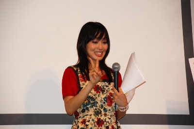 【TGS2009】「うちのペットの黒猫を出してください！」と開発に直訴!?　日笠陽子さんが登場したオンラインゲーム『フラゴリア』スペシャルステージ！-3