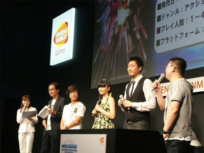 【TGS2009】バンダイナムコゲームスブースで3大ロボットゲームが大集合！中島愛さんがキラっ☆と歌い、古谷徹さんがリボーンズガンダムで出撃！-1