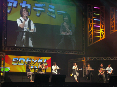 【GUNDAM BIG EXPO】神谷浩史さんら『SDガンダムフォース』キャスト陣が出演！ ステージイベント「SDガンダムアカデミー」