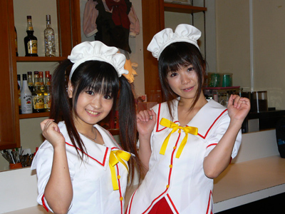 2010年冬スタートの『おまもりひまり』がアキバで鮮烈アピール！メイドカフェでの会見を直撃＆動画メッセージをいただきました！！-1