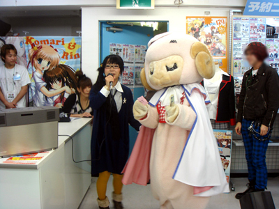 「ラジオCDナツメブラジャーズ！(21)」手渡しイベントレポート！民安ともえさんからの手渡しで、会場は大興奮！鈴田美夜子さんさんも羊の着ぐるみ姿でお出迎え！
