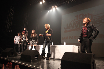 結成10周年を迎えるJAM Projectが記念イベント『JAM Party 10周年新年会』を開催！　6月から武道館2DAYS公演を含む全国ツアーもスタート!!-1