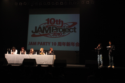 結成10周年を迎えるJAM Projectが記念イベント『JAM Party 10周年新年会』を開催！　6月から武道館2DAYS公演を含む全国ツアーもスタート!!の画像-3
