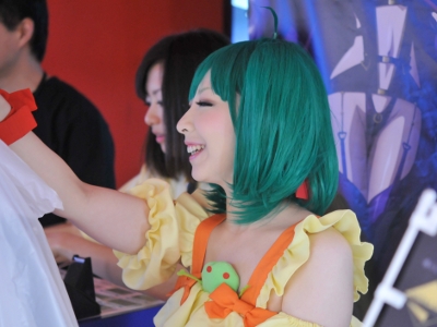 「あたしのくじをひけーっ！」大人気『一番くじプレミアム 劇場版マクロスF～イツワリノウタヒメ～』プラボ中野での販売風景を紹介――シェリルとランカのコスプレイヤー写真も大量掲載！-9