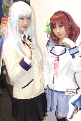 【TAF2010】『けいおん！』や『Angel　Beats！』が大人気！ 東京国際アニメフェア会場のACOS衣装コンパニオンさんをフォトレポート！の画像-4