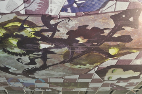 【マチ★アソビ】橋の裏に広がる『空の境界』などの巨大絵の数々を目撃！　船で楽しむ「橋の下美術館」をフォトレポート！-7