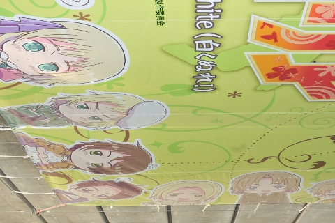 【マチ★アソビ】橋の裏に広がる『空の境界』などの巨大絵の数々を目撃！　船で楽しむ「橋の下美術館」をフォトレポート！-11