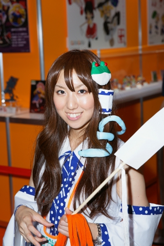 【WF2010夏】会場の企業コンパニオンとコスプレイヤーを紹介！　その1-4
