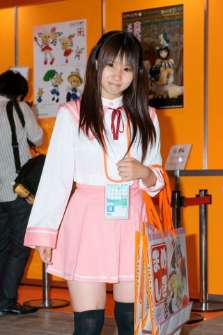 【WF2010夏】会場の企業コンパニオンとコスプレイヤーを紹介！　その1-8