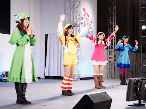 【キャラホビ2010】レアな楽曲の披露も――“ミルキィホームズ on stage！”をレポート！-7