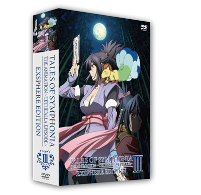 今回はしいながフューチャリング！　ファン待望のOVA「テイルズ オブ シンフォニア」テセアラ編第3巻よりキャストコメントをお届け！！特別に小野坂昌也さん＆岡村明美さんから動画メッセージも☆