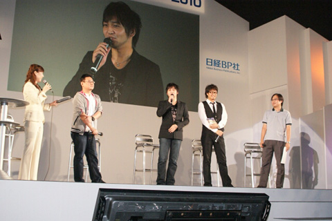 【TGS2010】「新作ロボットゲームスペシャルステージ」レポート――中村悠一さんと古谷徹さんも新作映像の数々に大興奮！-1