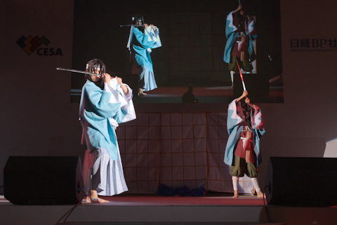 【TGS2010】『薄桜鬼』衣装の殺陣パフォーマンスやダンスで盛り上がった“コスプレダンスナイト”をレポート