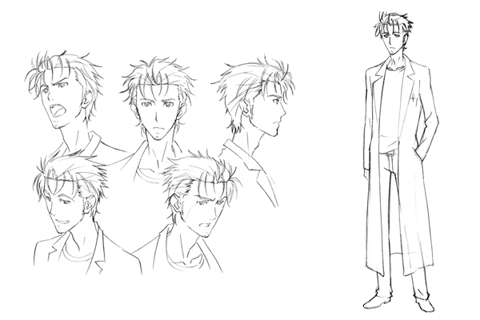 アニメ『STEINS;GATE』スタッフ＆キャスト情報を発表！メイン4キャラのラフ設定画も到着!!-1